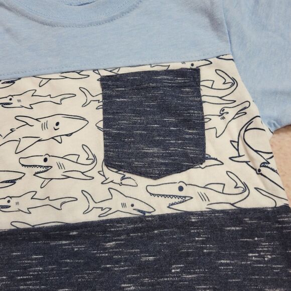Garanimals shark shirt 3T - Picture 2 of 3